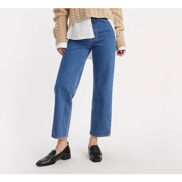 LEVIS Women’s Premium Ribcage Straight Ankle Jeans 27x27 NEW New with tags - Picture 4 of 4